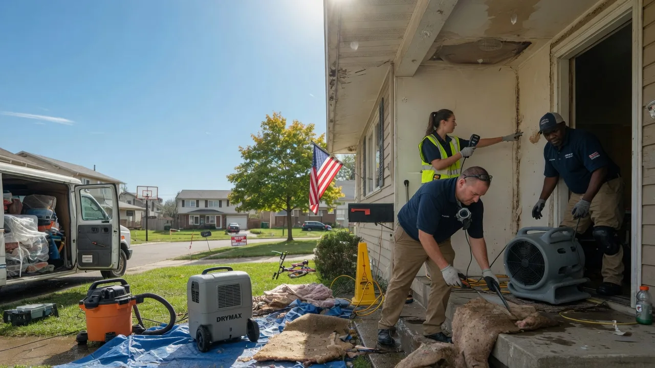 Water Damage Restoration in Easton, PA near me